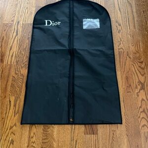 Dior Black Travel Garment Cover